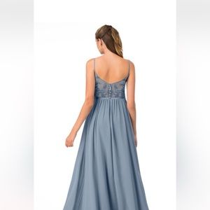 Azizie Tansy Bridesmaid Dress in Twilight